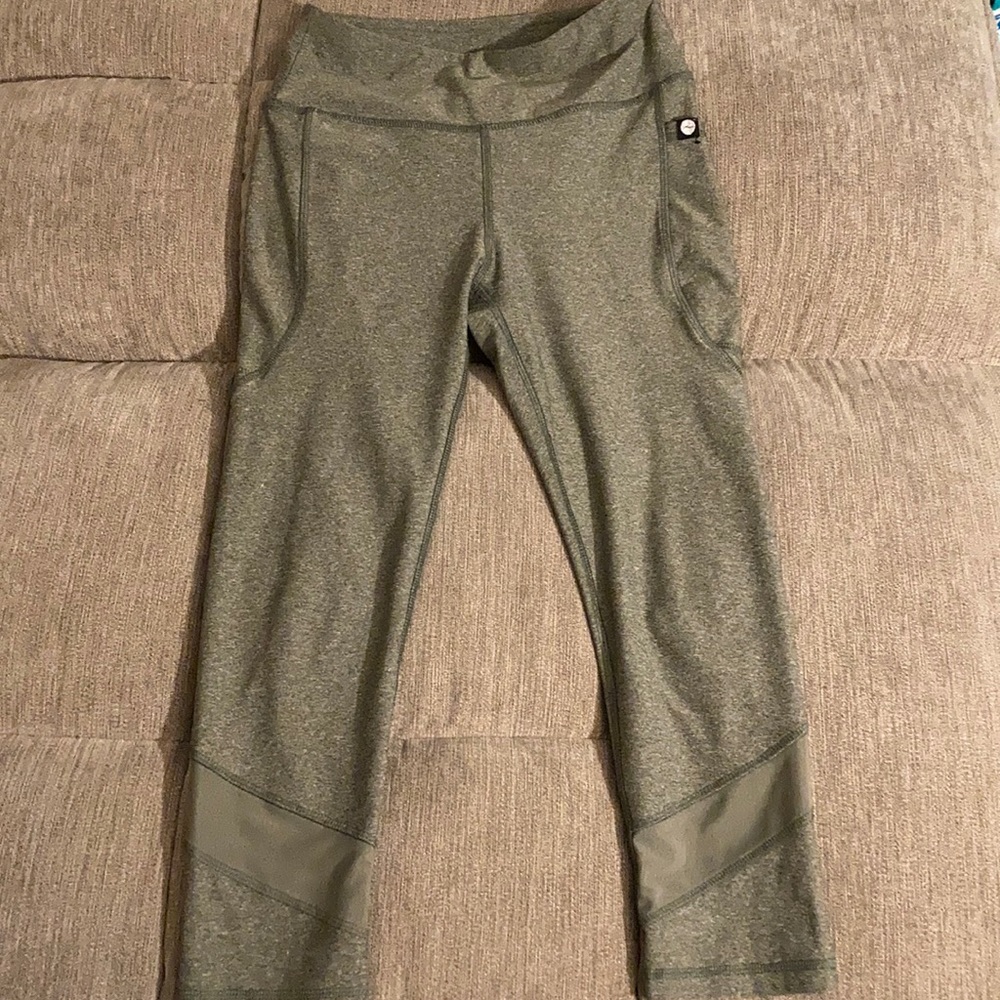Gray leggings